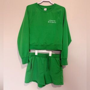 All in Motion Vibrant Green Activewear Set